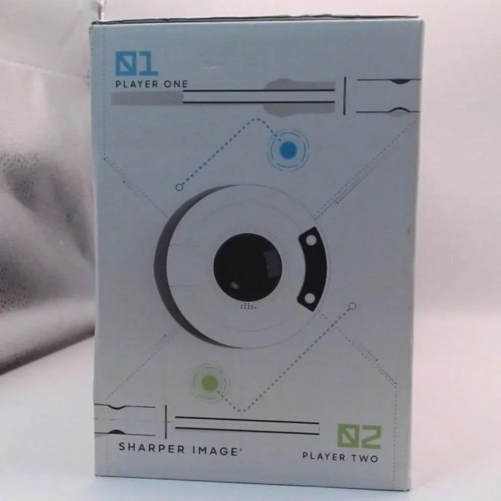 Sharper Image Space Pong‎ Interactive Light Projector Game 1–2 Player